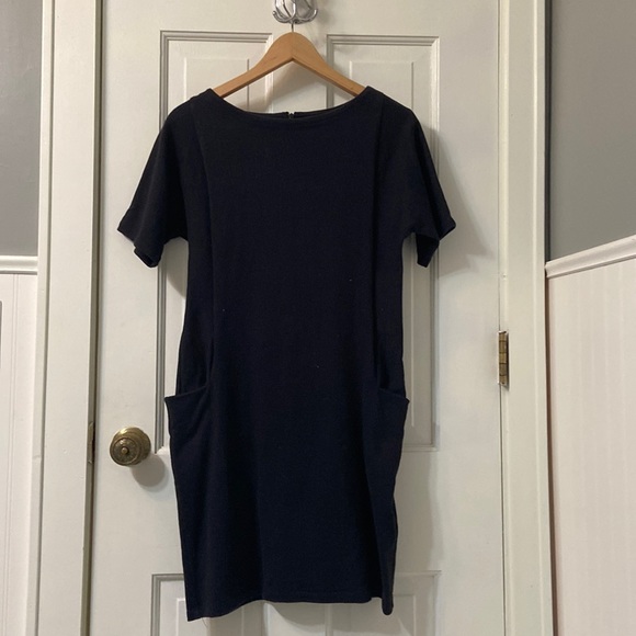 kate spade Dresses & Skirts - Kate Spade Saturday Knit Shift Dress SOLID DARK GREY